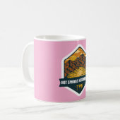 Heiße Quellen � Geist der Berge Kaffeetasse (Vorderseite Links)