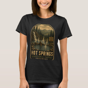 Heiße Quellen Nationalpark Bigfoot Vintage T-Shirt
