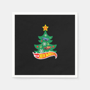 Heiße Räder - Heiße Räder Weihnachtsbaum Serviette