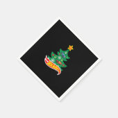 Heiße Räder - Heiße Räder Weihnachtsbaum Serviette (Ecke)