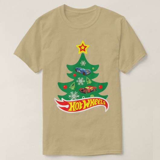 Heiße Räder - Heiße Räder Weihnachtsbaum T - Shirt (Design vorne)