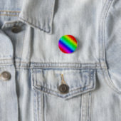 Heiße Regenbogen-Mosaik-Schimmer, Button (Beispiel)
