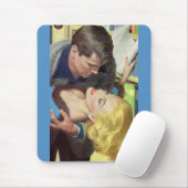 Heiße Romantik der 50er Jahre Mousepad (Mit Mouse)