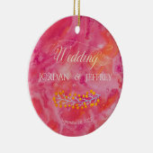 Heiße romantische Hochzeit Keramik Ornament (Rechts)