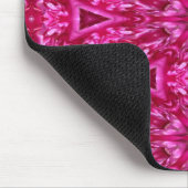 Heiße rosa Dreiecke Mousepad (Ecke)