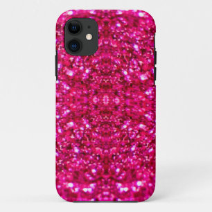 heiße rosa Glitter Case-Mate iPhone Hülle