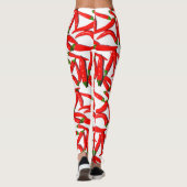 Heiße rote grüne leggings (Rückseite)