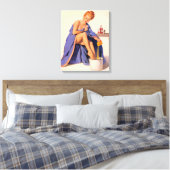 Heiße rote Haare Leinwanddruck (Insitu (Schlafzimmer))