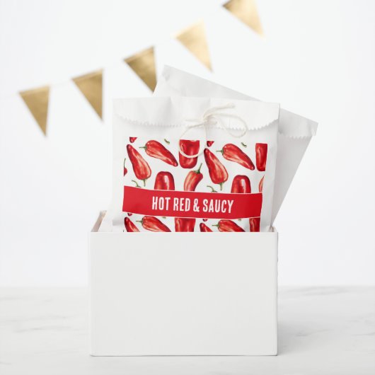 Heiße Rote & Scharfes Hochzeit Geschenktütchen (Party)