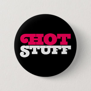 Heiße Sachen. Button