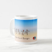 Heiße Sand-Boogie Kaffeetasse (Vorderseite Links)