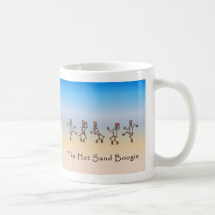 Heiße Sand-Boogie Kaffeetasse