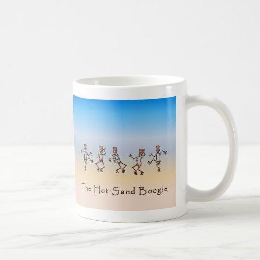 Heiße Sand-Boogie Kaffeetasse (Rechts)