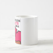 Heiße Sassy Kaffee-Tasse Kaffeetasse (Mittel)