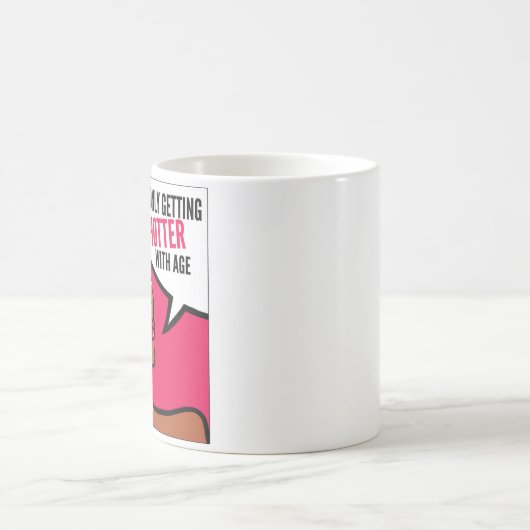 Heiße Sassy Kaffee-Tasse Kaffeetasse (Mittel)