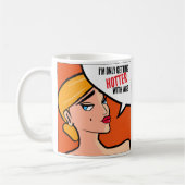 Heiße Sassy Kaffee-Tasse Kaffeetasse (Links)