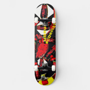 Heiße Sauce! #5 "Trinidad Moruga Scorpian" Skateboard
