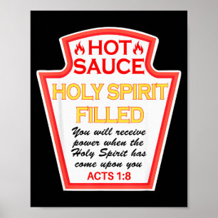 Heiße Sauce Spirit gefüllte Würze Kostüm Party Ma Poster