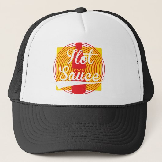 Heiße Sauce! Truckerkappe (Vorderseite)