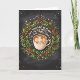Heiße Schokolade Braw Wee Weihnachtskarte Karte