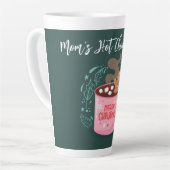 Heiße Schokolade der Mama Milchtasse (Linke Ecke)