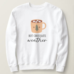 Heiße Schokolade Feiertag Sweatshirt