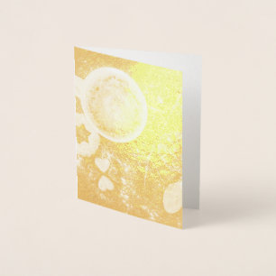 Heiße Schokolade Folienkarte