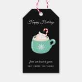 Heiße Schokolade Geschenkanhänger (Vorderseite)