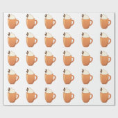 Heiße Schokolade Geschenkpapier (Flach)