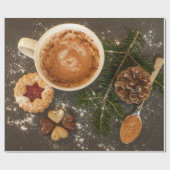 Heiße Schokolade Geschenkpapier (Flach)