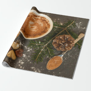 Heiße Schokolade Geschenkpapier