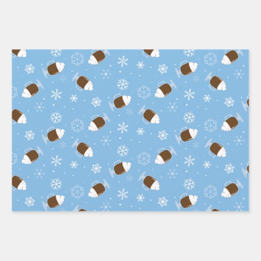 Heiße Schokolade  Geschenkpapier Set (Vorderseite)