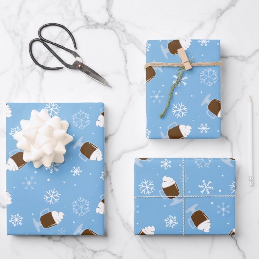 Heiße Schokolade  Geschenkpapier Set (Vorderseite)