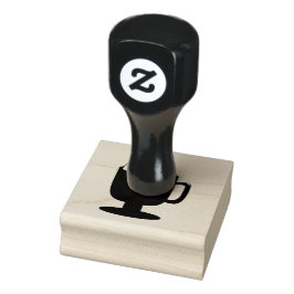 Heiße Schokolade Gummistempel