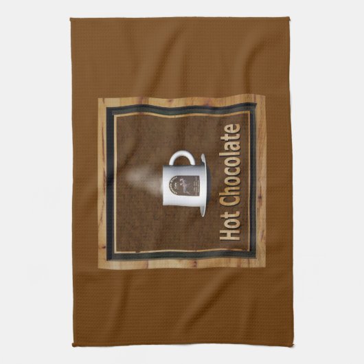 Heiße Schokolade Handtuch (Vertikal)