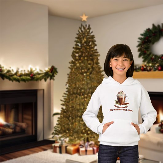 Heiße Schokolade ist Coole Kinder Hoodie