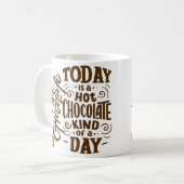 Heiße Schokolade Kaffeetasse (Vorderseite Links)