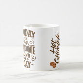 Heiße Schokolade Kaffeetasse (Mittel)