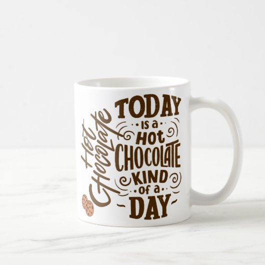 Heiße Schokolade Kaffeetasse (Rechts)