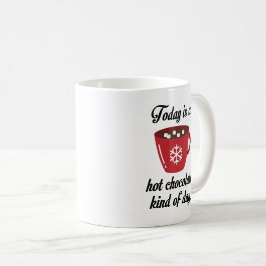 Heiße Schokolade Kaffeetasse (VorderseiteRechts)