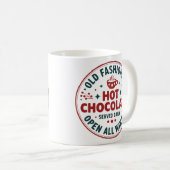 Heiße Schokolade Kaffeetasse (VorderseiteRechts)