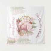 Heiße Schokolade & Kekse Weihnachten Geburtstagspa Wandteppich (Vorderseite (Horizontal))