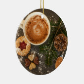 Heiße Schokolade Keramik Ornament (Rechts)