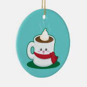 Heiße Schokolade Keramikornament (Rechts)