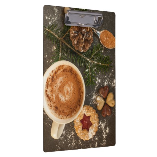 Heiße Schokolade Klemmbrett (Rechts)