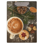 Heiße Schokolade Klemmbrett (Vorderseite)