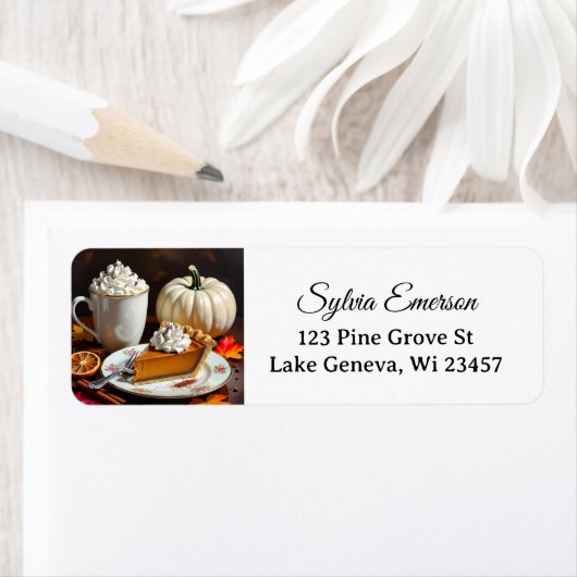 Heiße Schokolade, Kürbiskuchen und Gewürzkuchen He (Insitu)