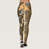 Heiße Schokolade Leggings (Rückseite)