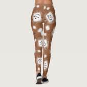 Heiße Schokolade Leggings (Rückseite)