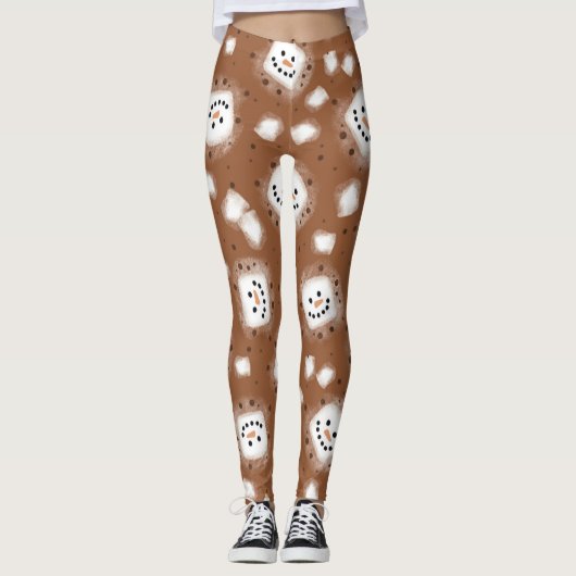 Heiße Schokolade Leggings (Vorderseite)
